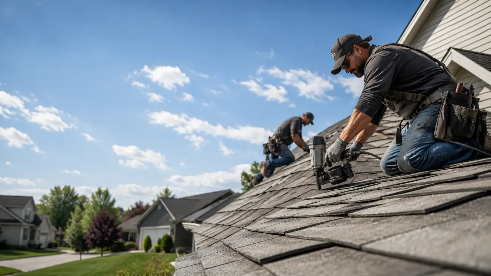 Storm Damage Roof Repair in Moreland, GA near me